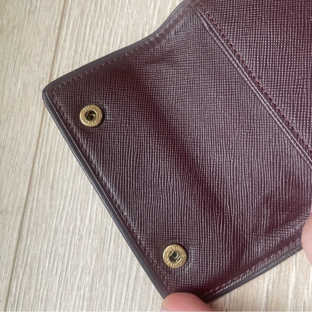 Louis Vuitton Burgundy Monogram Wallet 🤍 - Picture 11 of 14